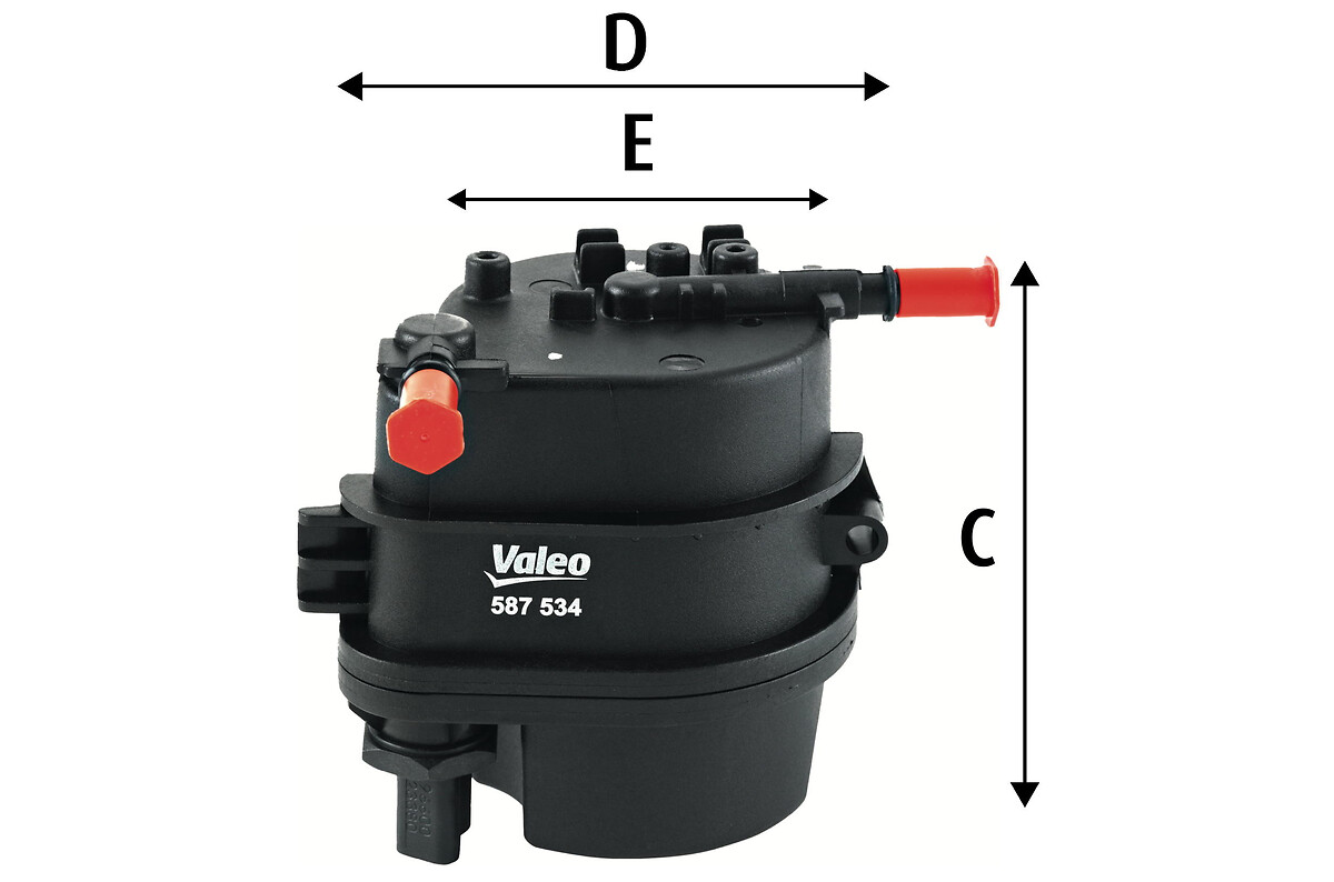 Filtro de combustível VALEO ref. 587534